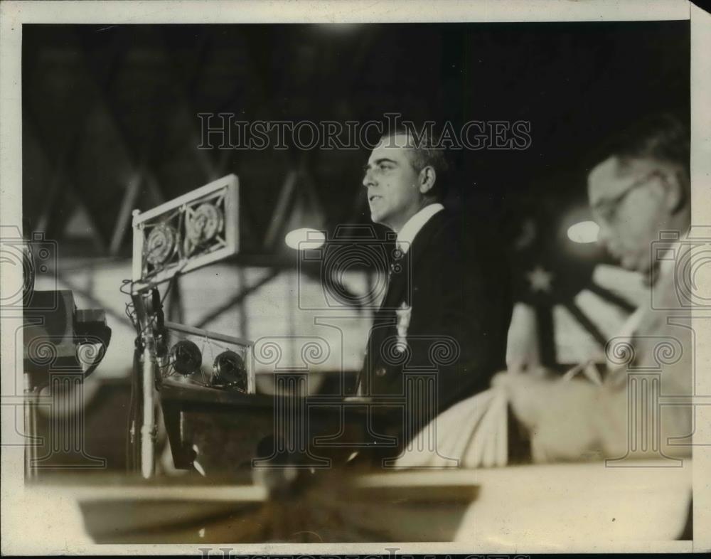 1928 Press Photo J.Bruce Kremer of Montana at Democratic Natl. Convention - Historic Images