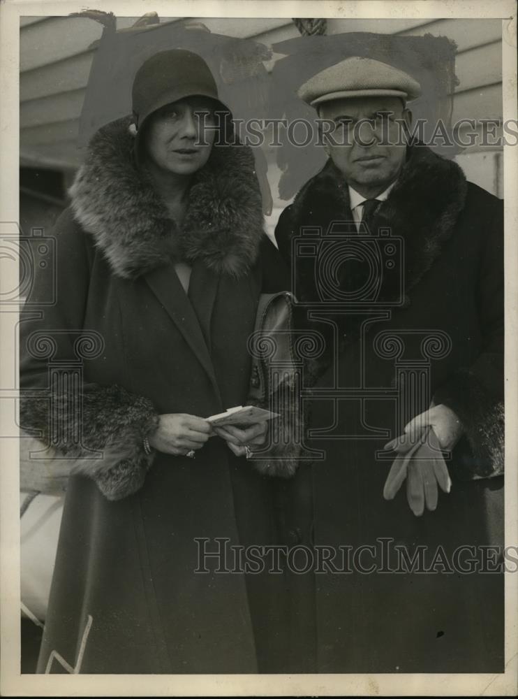 1930 Press Photo Albert Henry Washburn,American Minister to Austria with wife - Historic Images