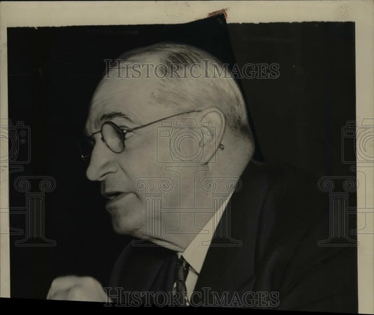1940 Press Photo J. J. Pelley, President of American Railroads - nee95339 - Historic Images