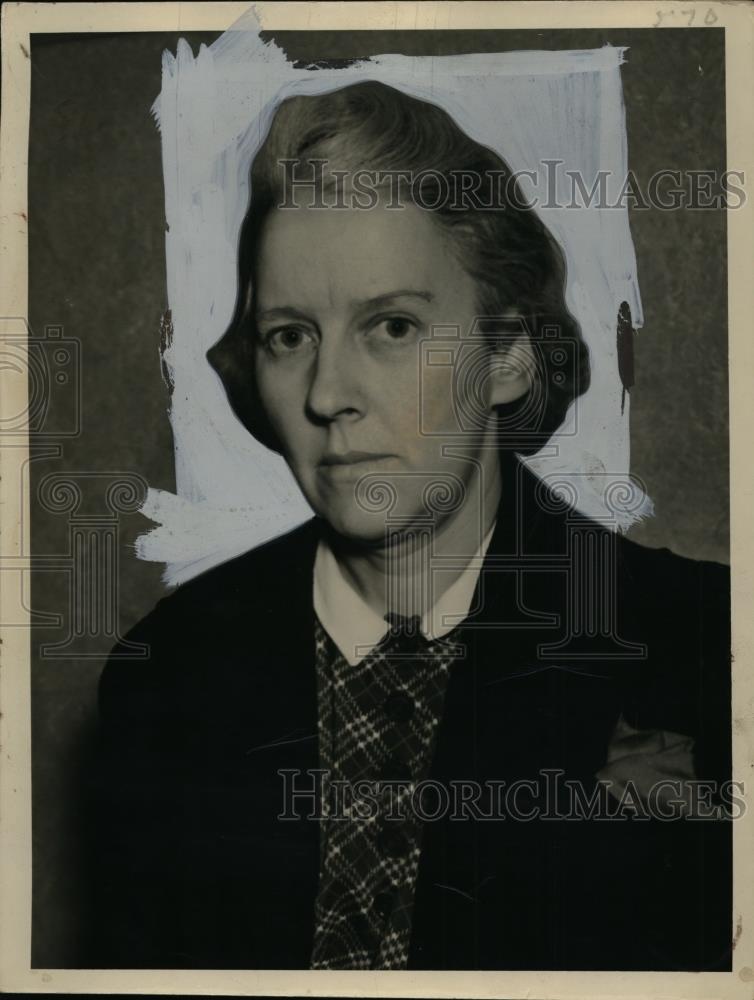 1941 Press Photo Ms.Helen M.Phelan, Manager of Valleyview Homes - nee97096 - Historic Images