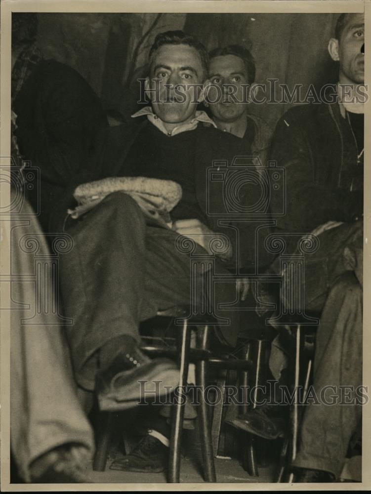 1936 Press Photo A.Duffy from New Orleans, Seaman meet at the Lyceum Hall - Historic Images