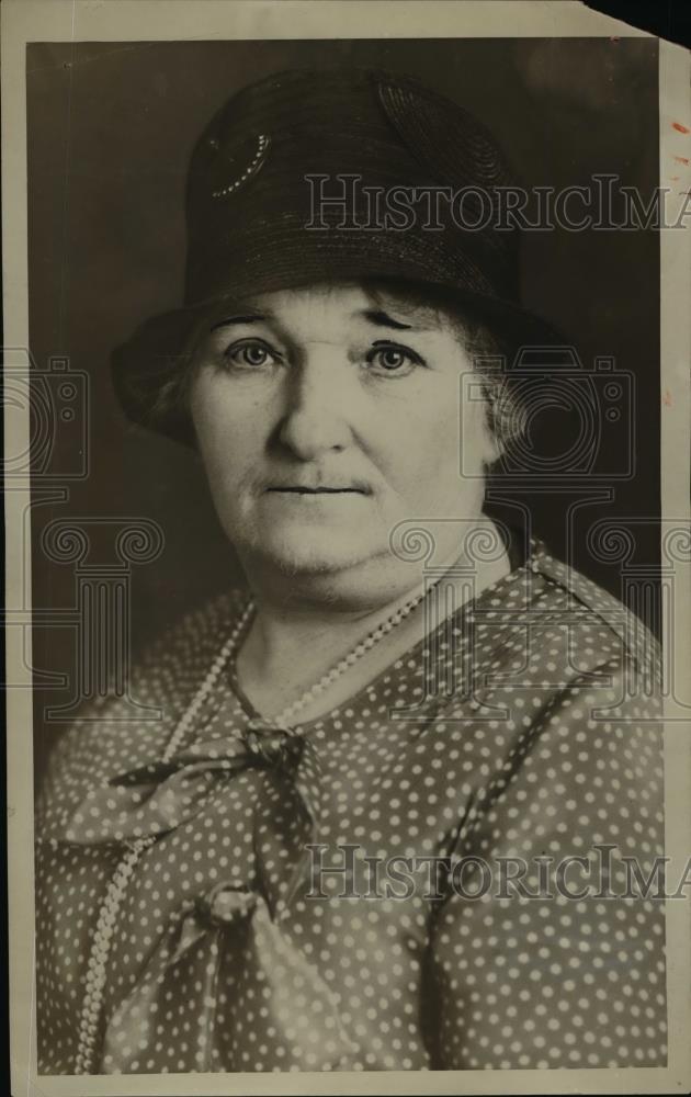 1930 Press Photo Sarah Lanigan teacher at Moses Cleveland School - nef03421 - Historic Images