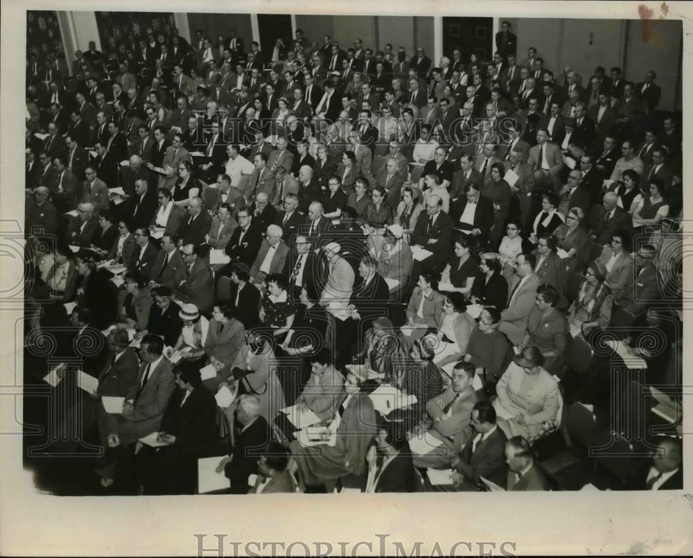 1956 Press Photo Income Tax School Lecture - nee95129 - Historic Images