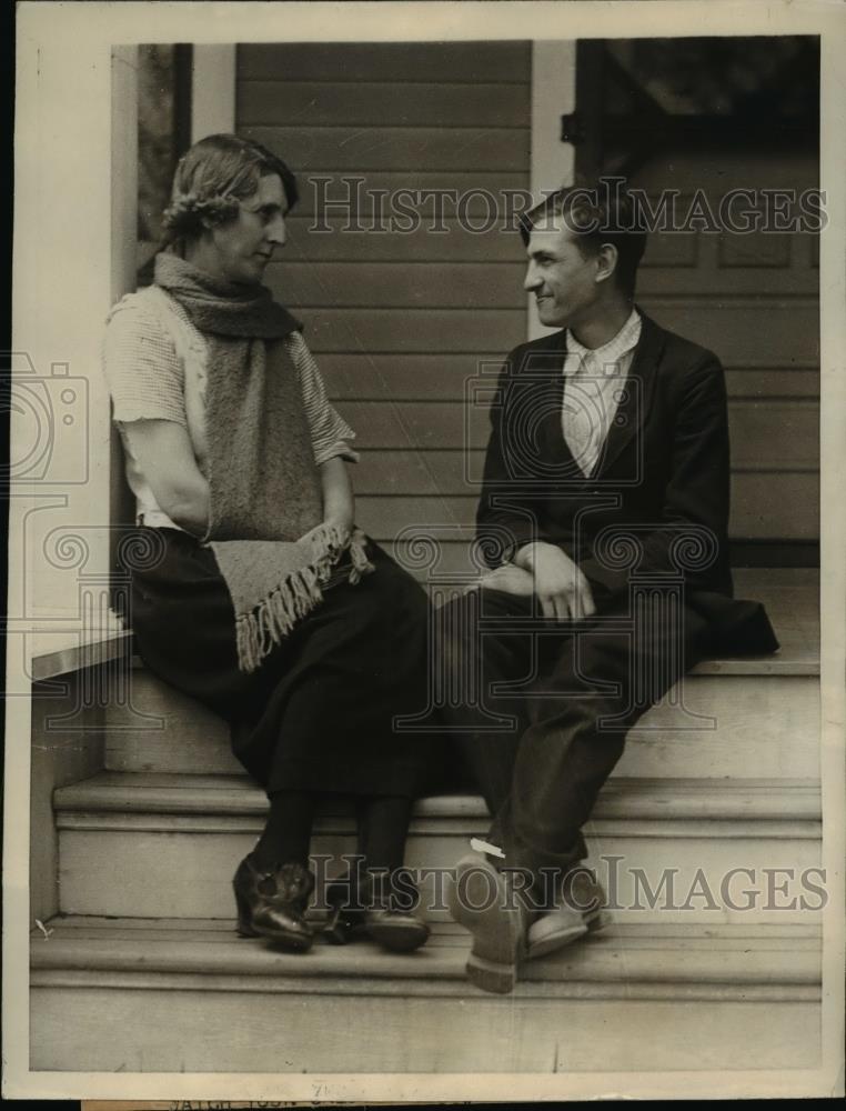 1923 Press Photo George Titus was kidnaped from the home of Mrs.William Rademan - Historic Images