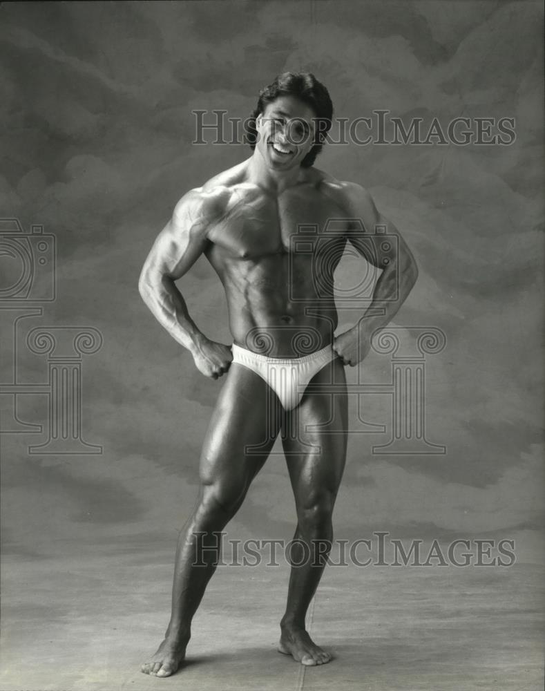 1989 Press Photo Body Builder Tom D'Annunzio - spa26064 - Historic Images