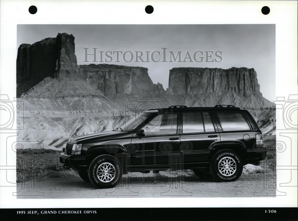 1995 Press Photo Automobile Jeep Grand Cherokee Orvis - spp01261 - Historic Images