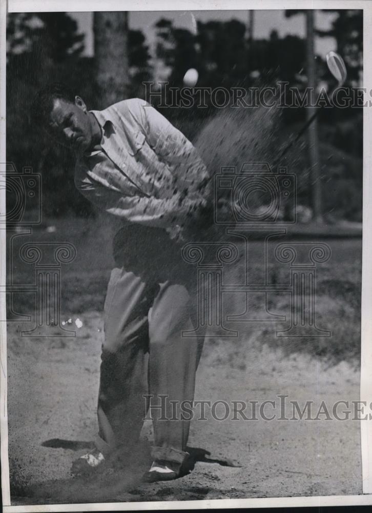 1943 Press Photo Lt Marvin Bud Ward California State Amateur golf - net12702 - Historic Images