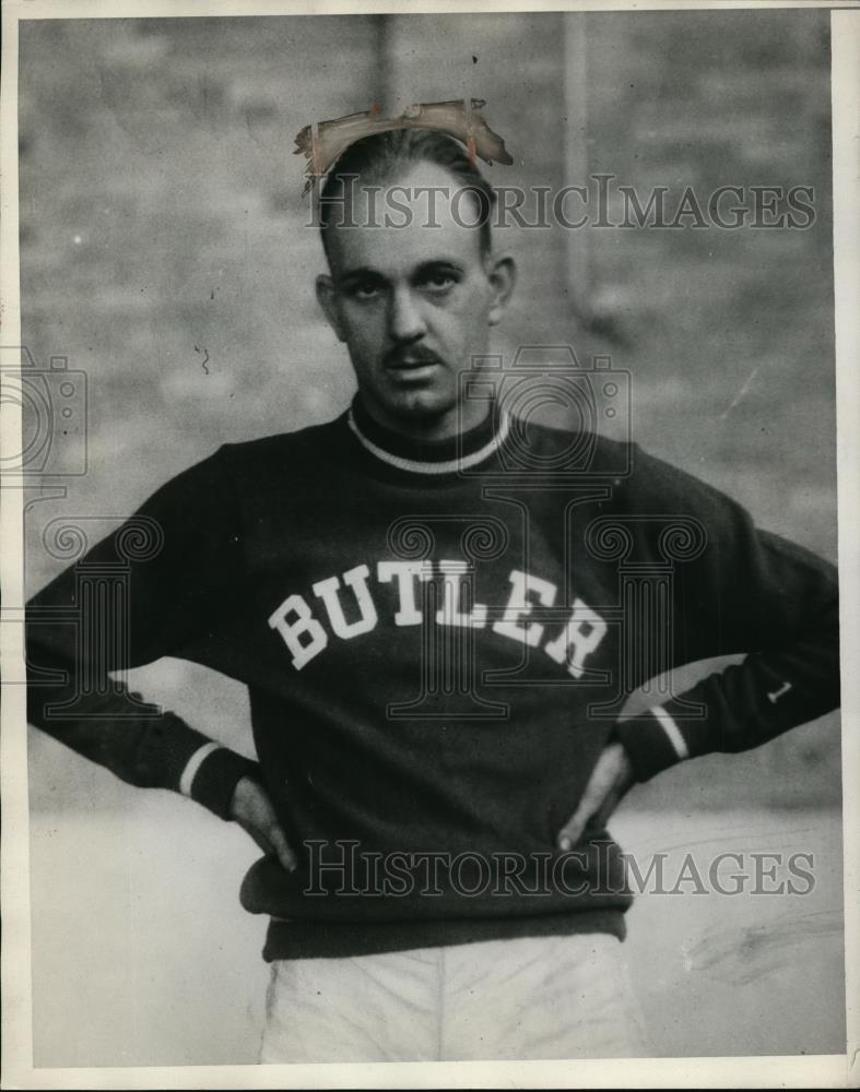 1932 Press Photo Bert Nelson Butler University high jumper - net13170 - Historic Images
