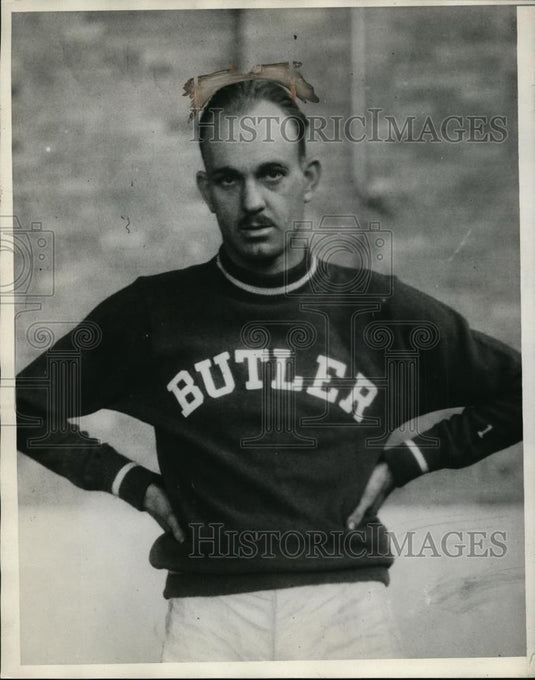 1932 Press Photo Bert Nelson Butler University high jumper - net13170 - Historic Images