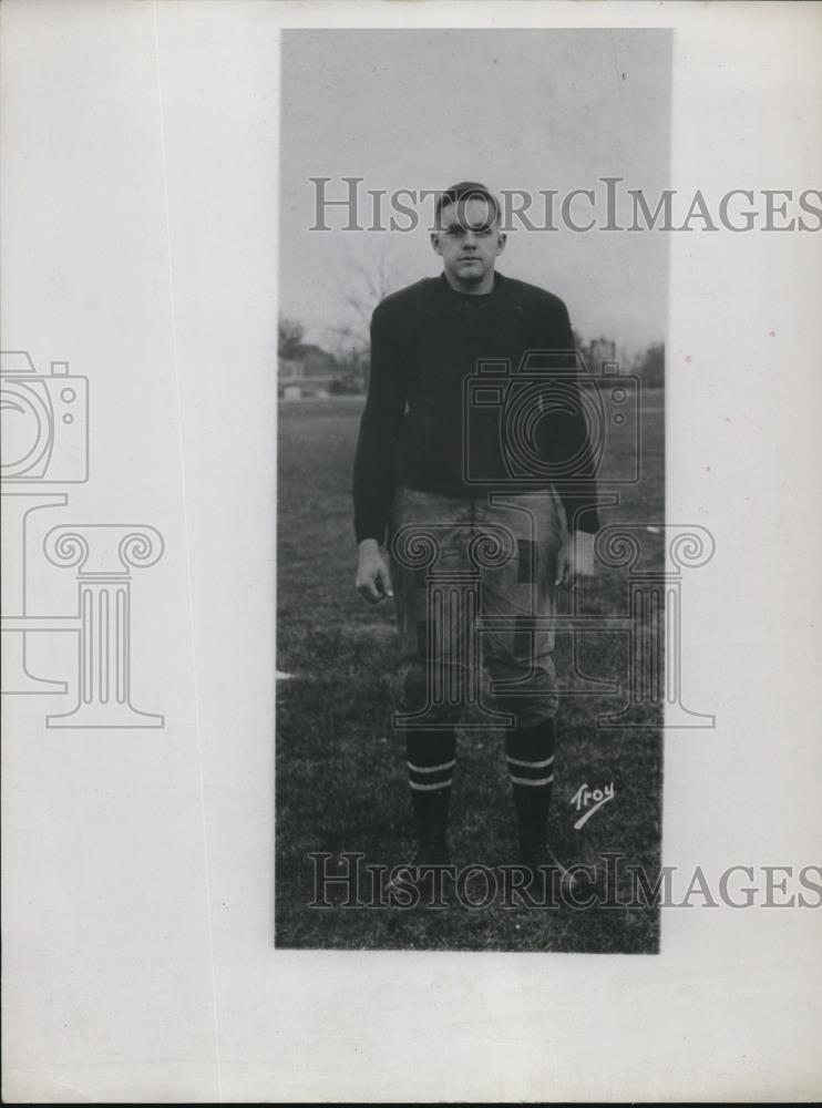 1921 Press Photo EL Kaw Cowell football player - net14846 - Historic Images