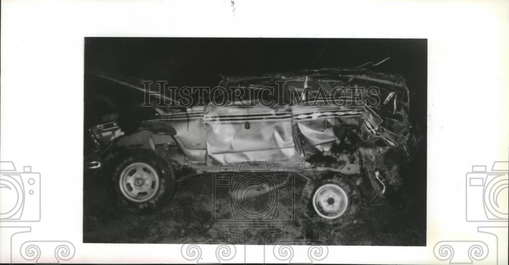 1993 Press Photo William J McEwen Died From Car Accident on Dishman Mica Road - Historic Images