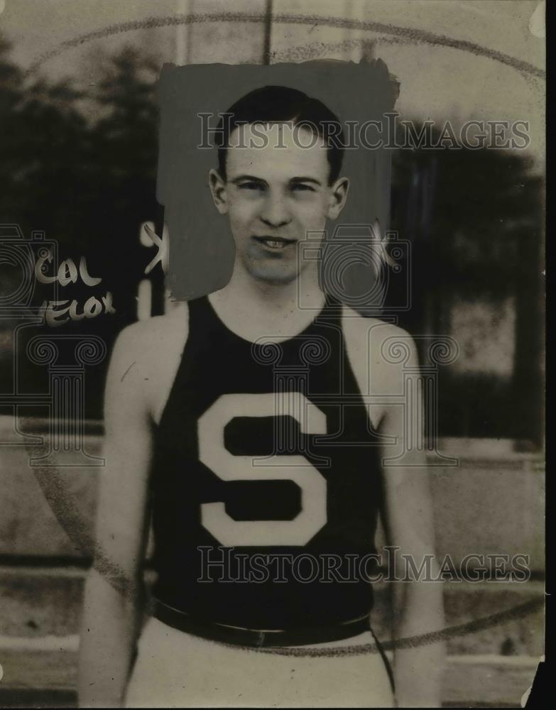 1926 Press Photo Fred Alderman University of Michigan track team - net16740 - Historic Images
