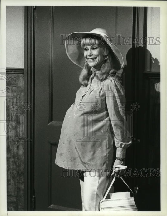 1981 Press Photo Actress Barbara Eden in A Husband for Stella Harper Valley PTA - Historic Images