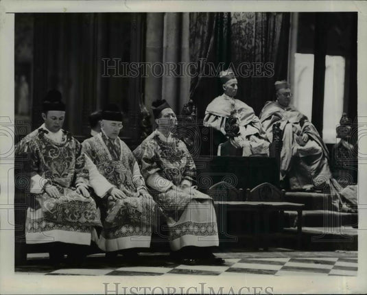 1947 Press Photo New York Officiate at Mass for U.N. Delegates NYC - neny03691 - Historic Images