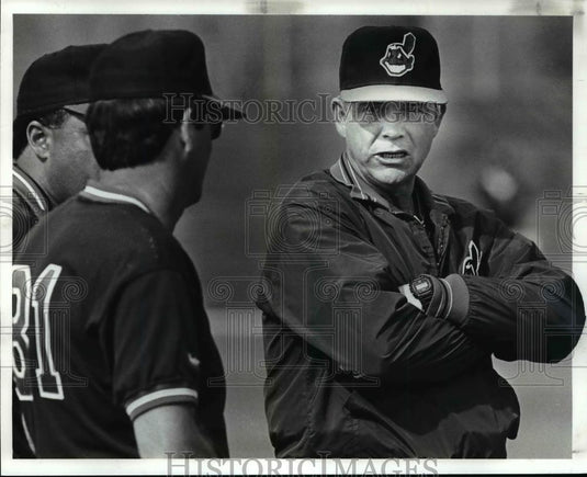 1988 Press Photo Doc Edwards during morning practice - cvb57701 - Historic Images