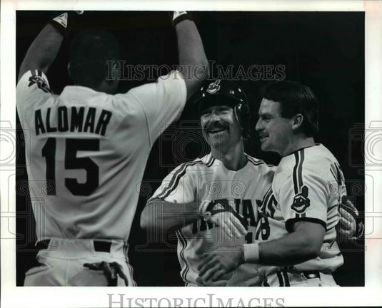 Press Photo Cleveland Indians - cvb57822 - Historic Images