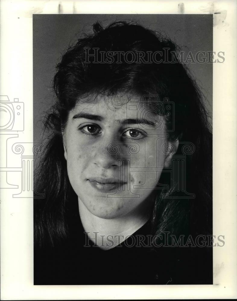 Press Photo Becky Kulbago-Magnificat basketball player - cvb58009 - Historic Images