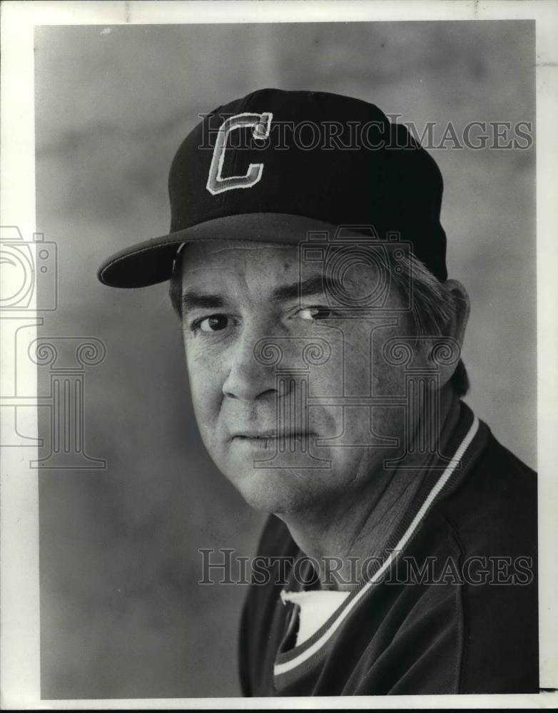 1982 Press Photo: Doc Edwards - Cleveland Indians - cvb58035 - Historic Images