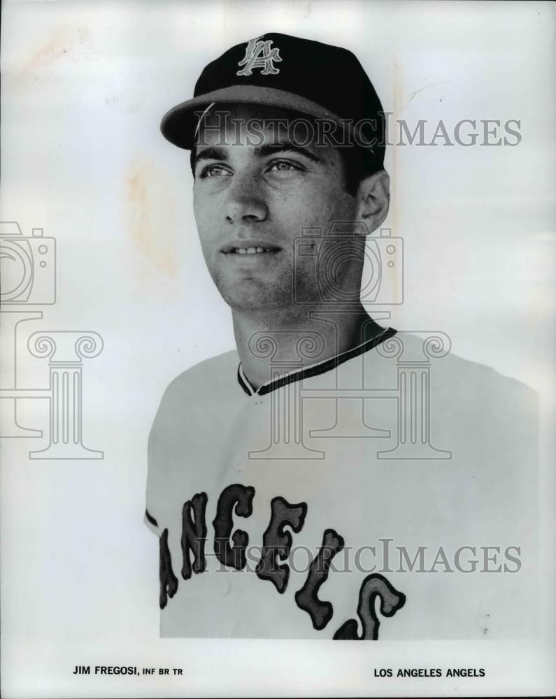 1965 Press Photo Jim Fregosi, INF BR TR, Los Angeles Angels - cvb58219 - Historic Images