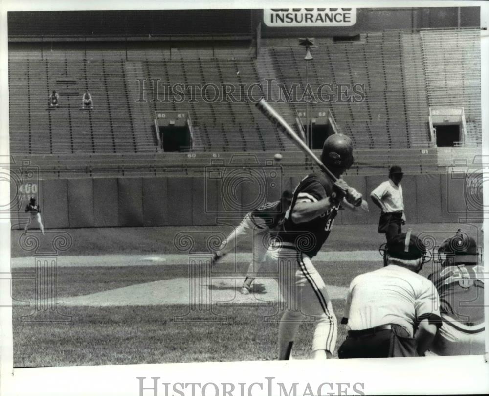 1982 Press Photo Cleveland State Toledo Baseball - cvb58633 - Historic Images