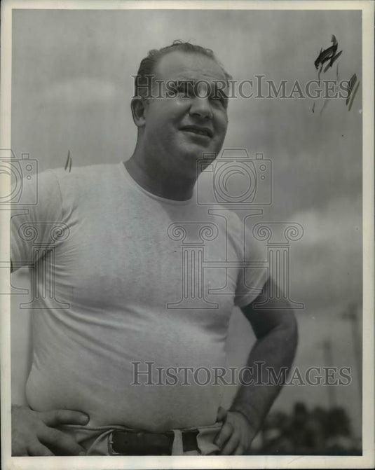1942 Press Photo Fort Knox football coach-Jo Bach - cvb58975 - Historic Images