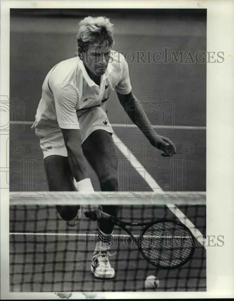 1986 Press Photo Scott Patridge-tennis player - cvb63469 - Historic Images