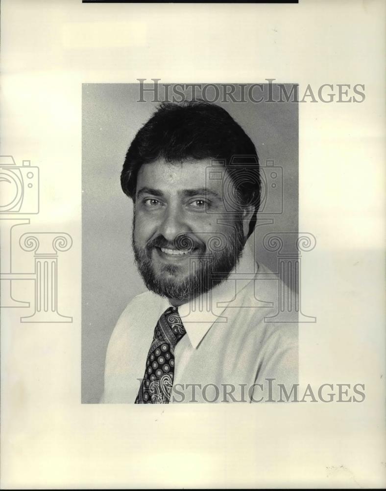 1984 Press Photo Garfield Hts. new head foot ball coach Mike Remesch - cvb63595 - Historic Images