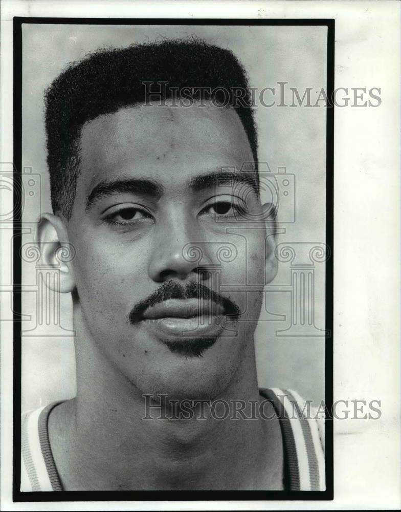 1988 Press Photo John Hot Rod Williams, Cavs Player - cvb63616 - Historic Images