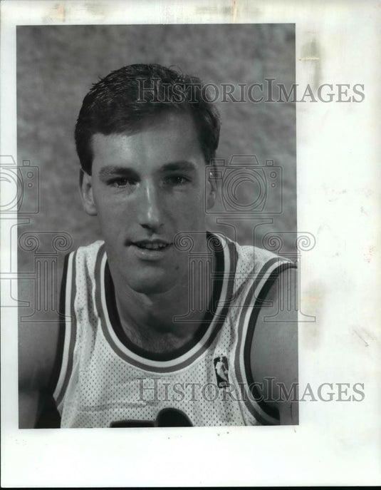 1989 Press Photo Chris Dudley, Cavs - cvb63621 - Historic Images