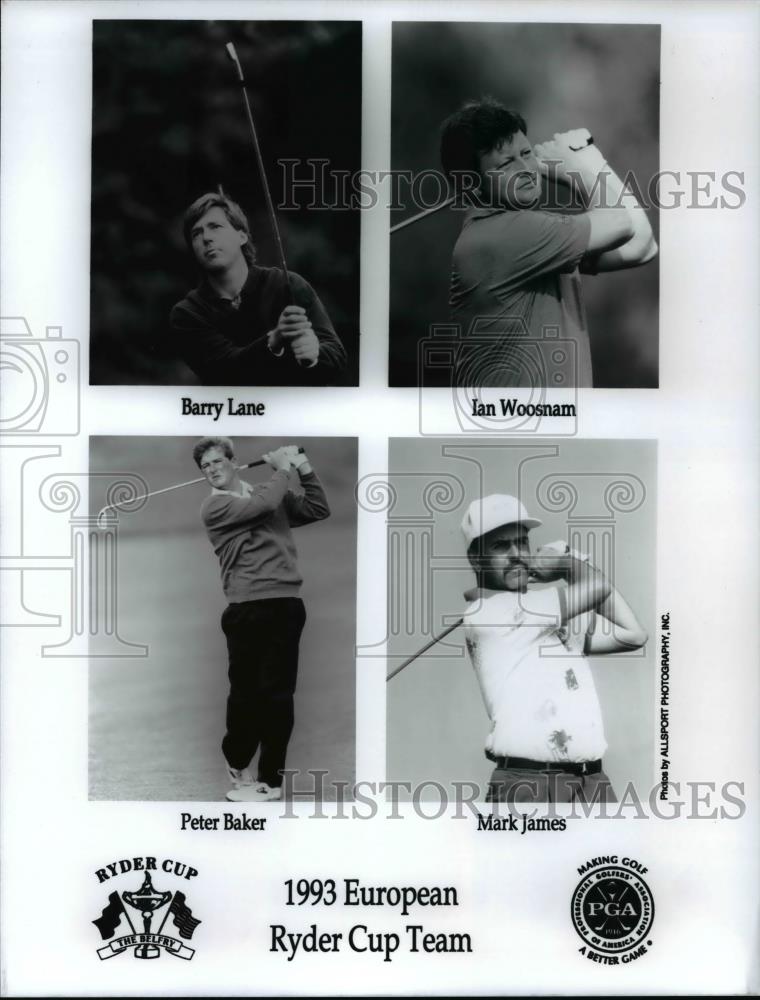 1993 Press Photo 1993 European Ryder Cup Team - cvb63679 - Historic Images