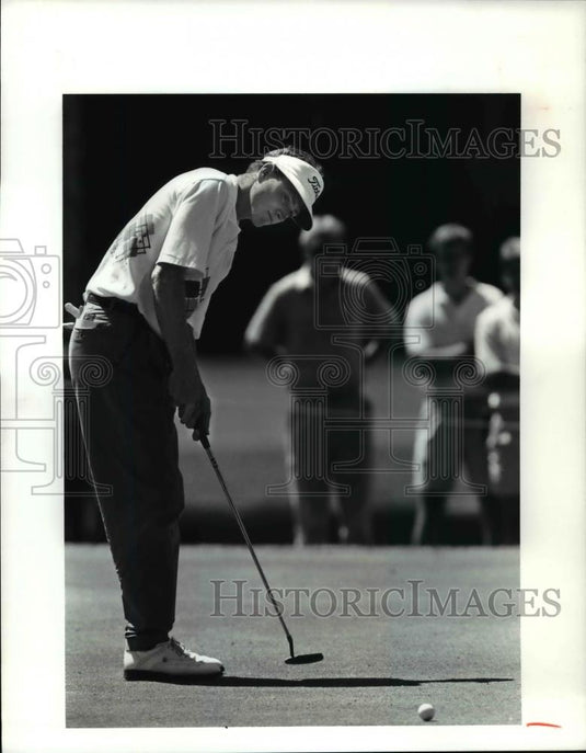 Press Photo Steve Flesch in 2nd round of the Ben Hogan torurnament - cvb63773 - Historic Images