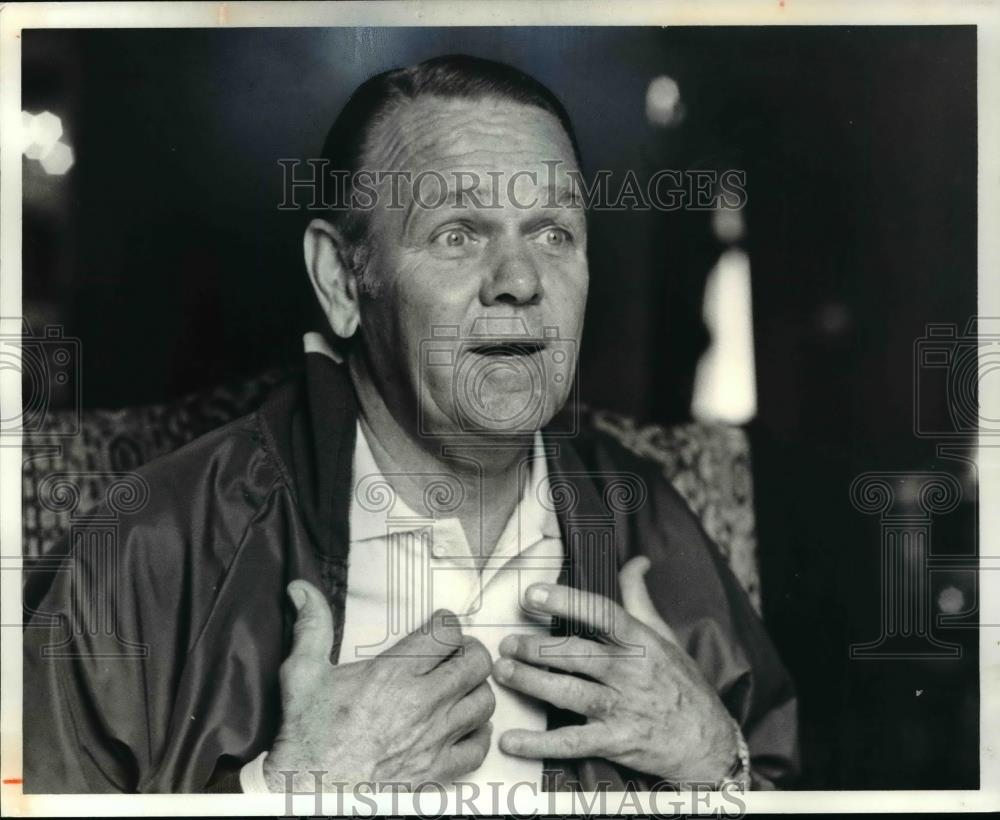 1981 Press Photo Jack Kramer. - cvb63940 - Historic Images