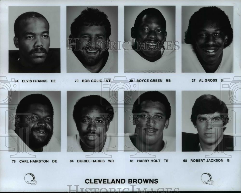Press Photo Cleveland Browns. - cvb63945 - Historic Images