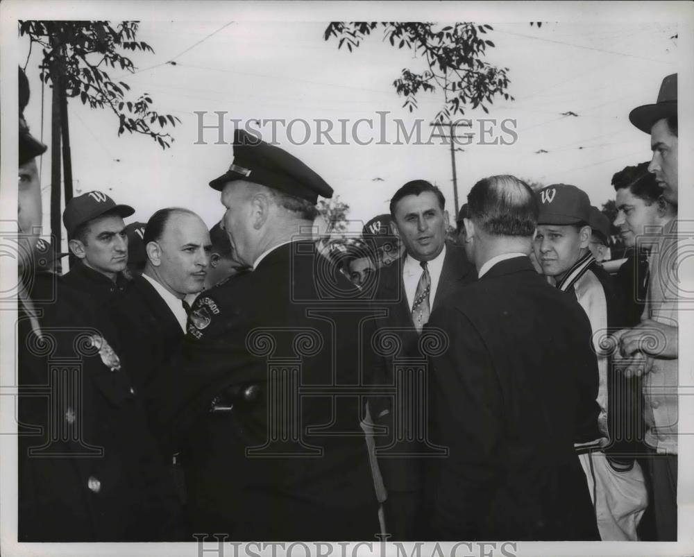 1954 Press Photo Baseball - cvb63948 - Historic Images