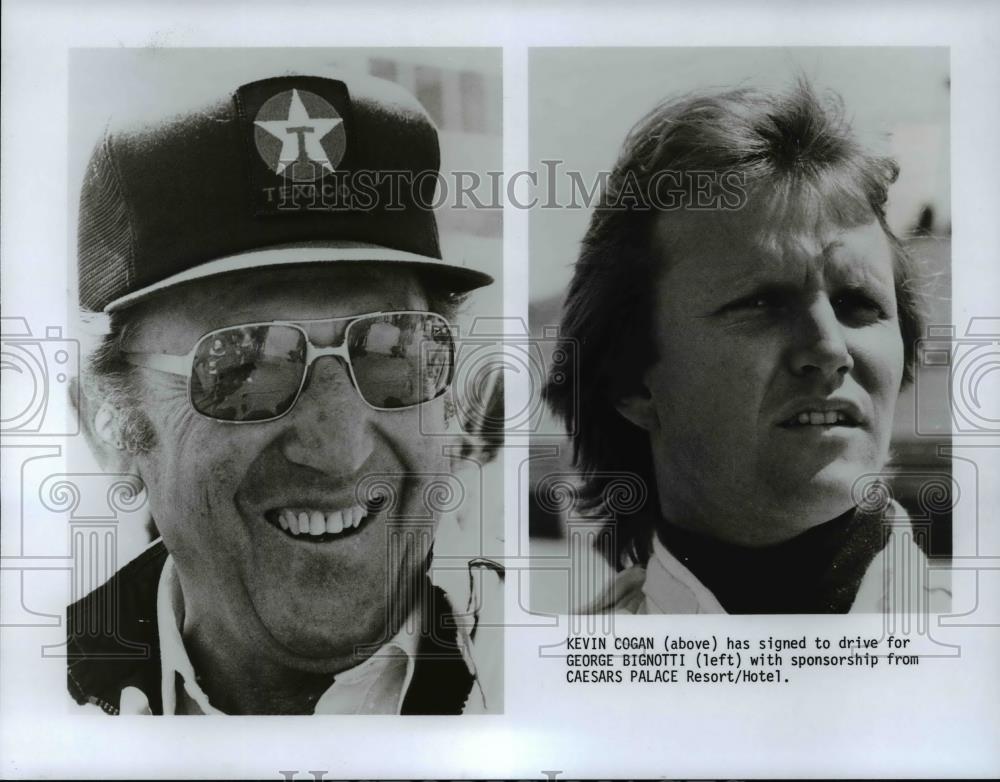 Press Photo Kevin Cogan to drive for George Bignotti - cvb63982 - Historic Images