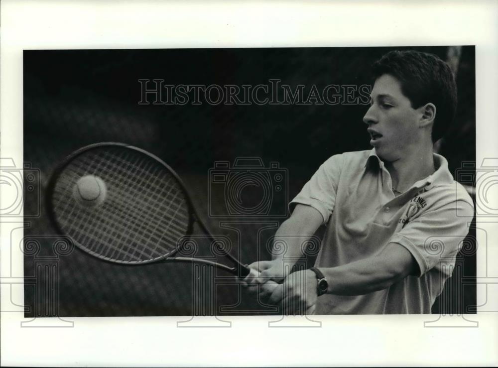 Press Photo Tennis player, Evan Klee - cvb63986 - Historic Images