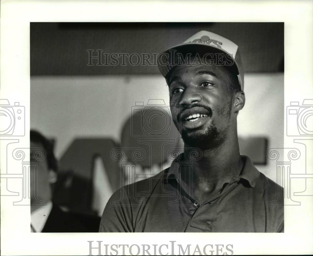 1985 Press Photo New Cav player Ennis Whatley - cvb64127 - Historic Images