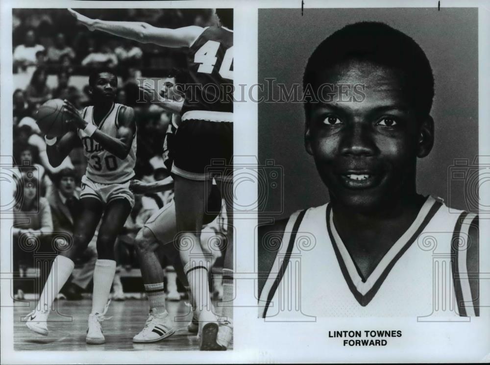 Press Photo Basketball forward-Linton Townes - cvb64299 - Historic Images