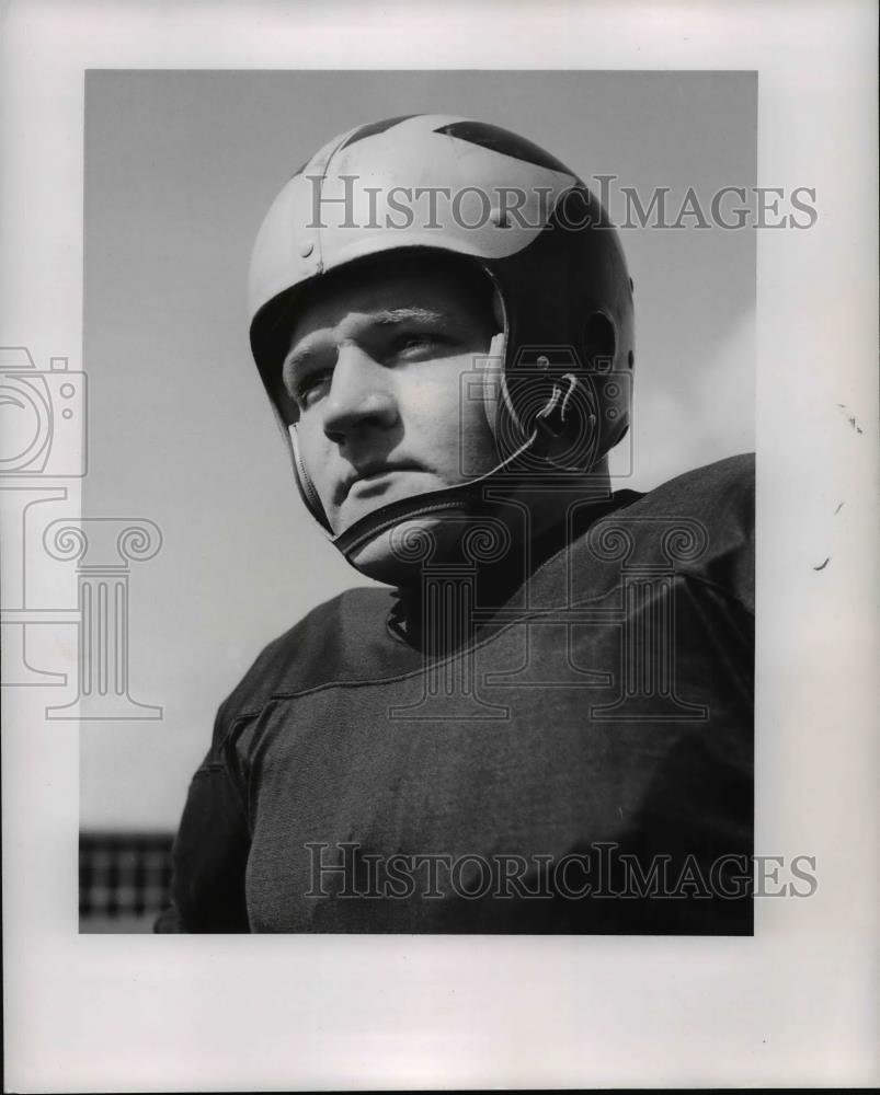 1952 Press Photo Don Evans - University of Michigan Football - cvb64351 - Historic Images