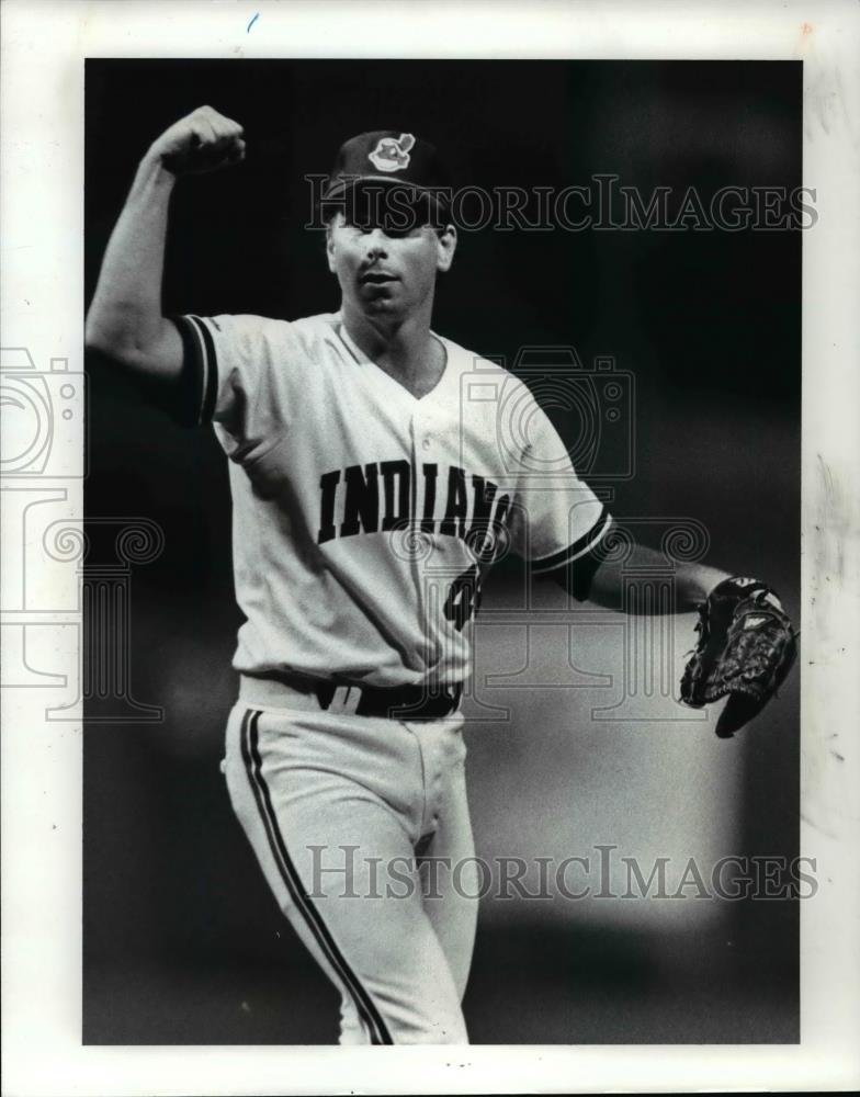 Press Photo Cleveland Indians - cvb64409 - Historic Images