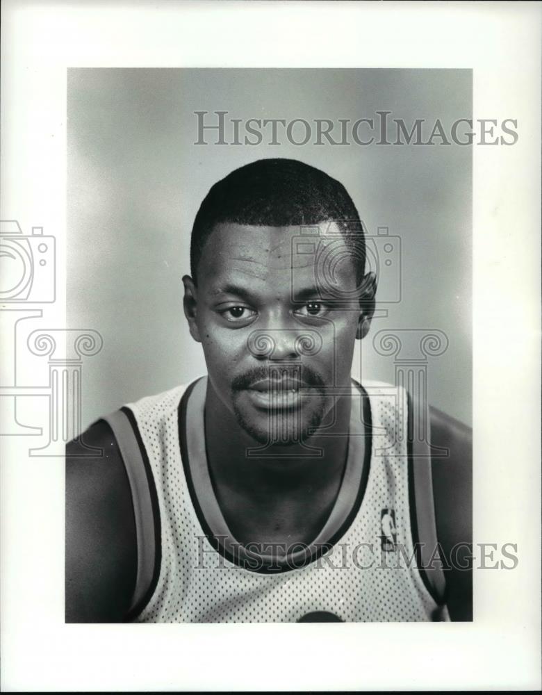 1986 Press Photo Willie White, Cavaliers - cvb64449 - Historic Images