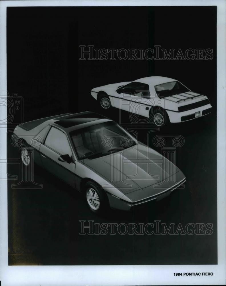 1984 Press Photo Pontiac Fiero automobiles - cvb67850 - Historic Images