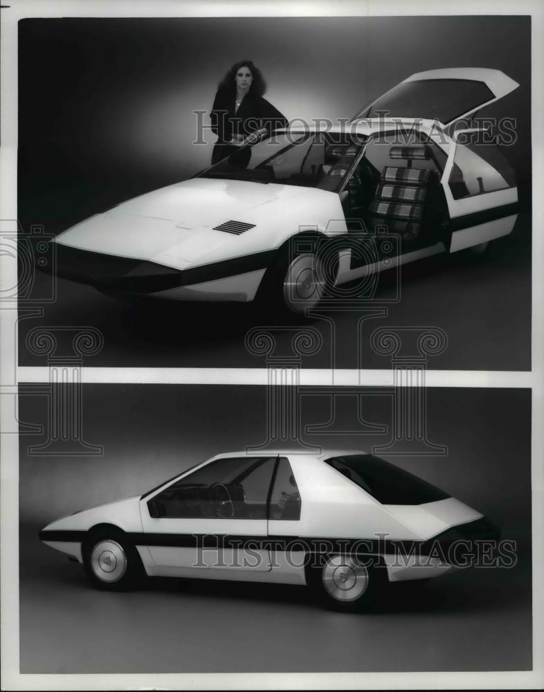 1981 Press Photo Mercury Antser, Lincoln - Mercury Car Debut Concept - Historic Images