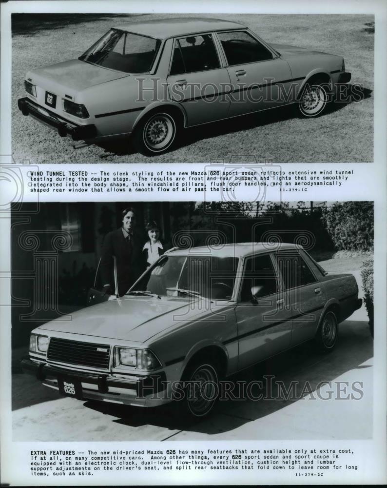 1980 Press Photo The Mazda 626 Sport Sedan - cvb67998 - Historic Images