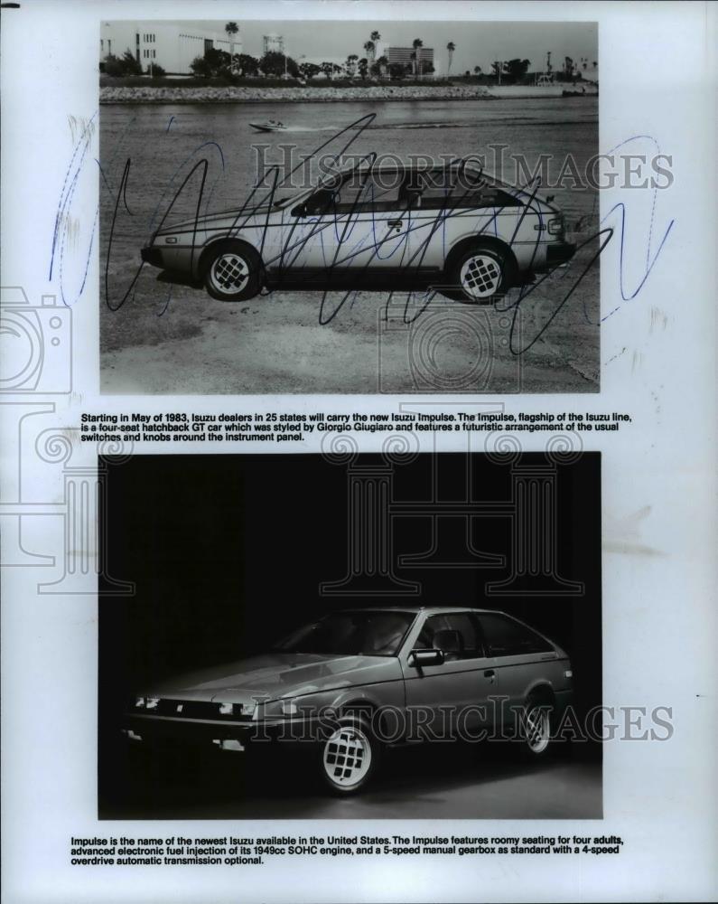 1983 Press Photo Isuzu Impulse - cvb68015 - Historic Images