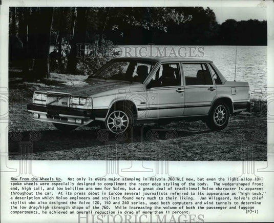 1983 Press Photo The 1983 Volvo 760 GLE - cvb68208 - Historic Images