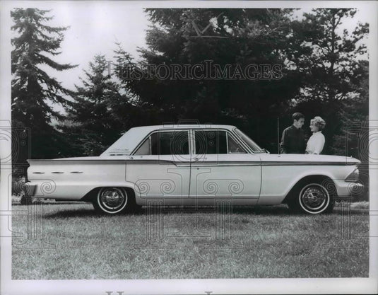1961 Press Photo 1962 Ford Fairlane 500 4 door sedan - cvb68252 - Historic Images