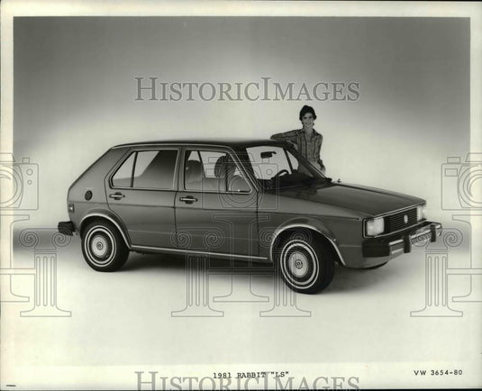 1981 Press Photo 1981 Volkswagen Rabbit "L" - cvb68288 - Historic Images