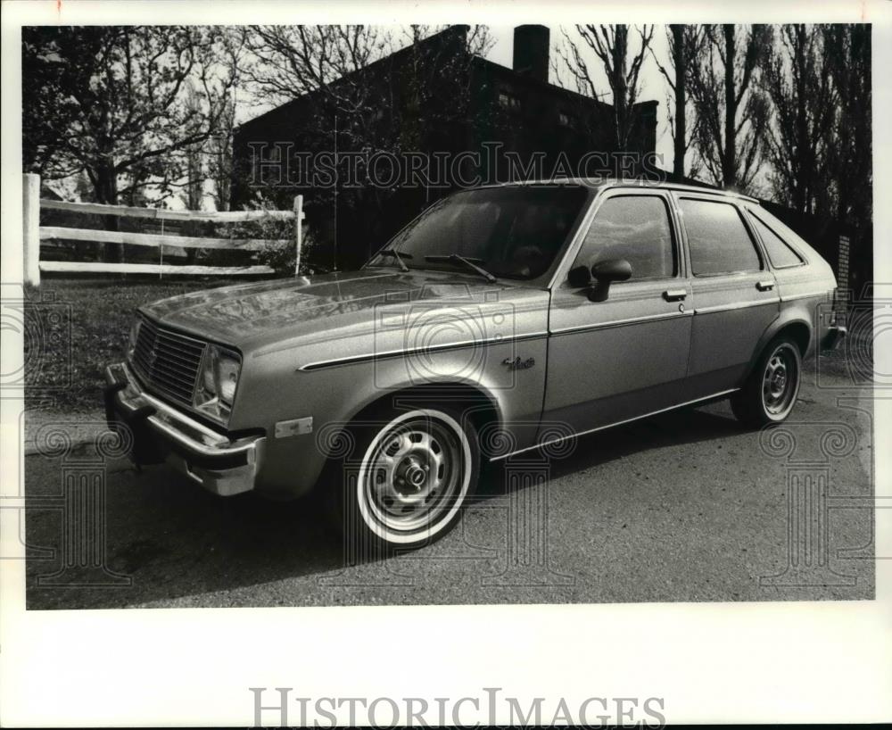 1981 Press Photo Chevrolet-4 door Chevette automobile - cvb68321 - Historic Images