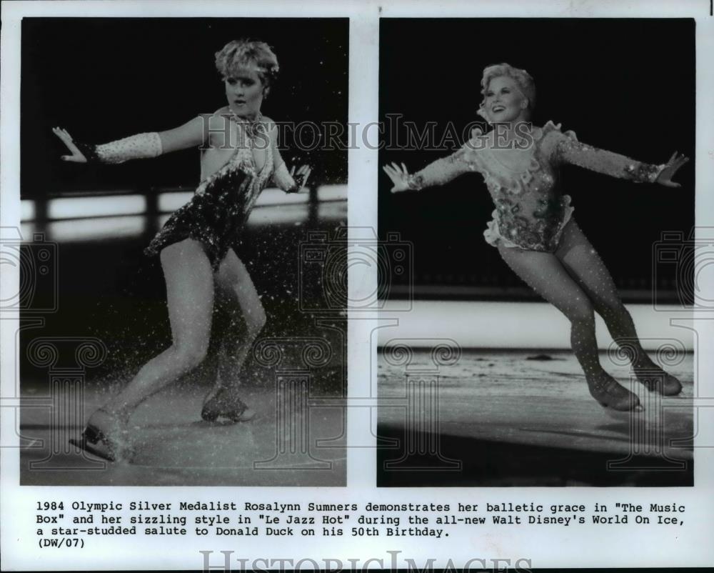 1985 Press Photo 984 Olympic Silver Medalist Rosalynn Summers - cvb68438 - Historic Images